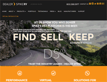 Tablet Screenshot of dealerspikerv.com